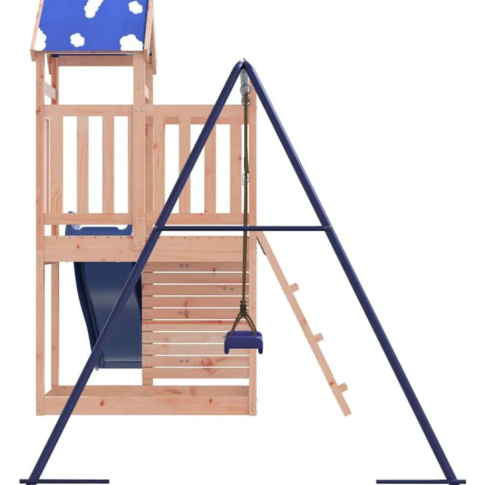 vidaXL Parque infantil de exterior madera maciza Douglas3156935 Discount