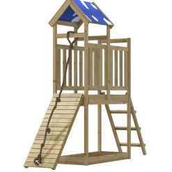 vidaXL Parque infantil de exterior madera de pino impregnada Outlet