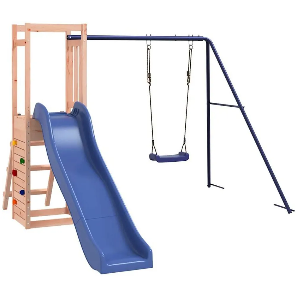 vidaXL Parque infantil de exterior madera maciza Douglas Online