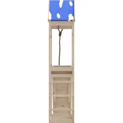 vidaXL Parque infantil de exterior de madera maciza de pino Best