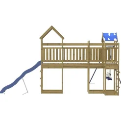 vidaXL Parque infantil de exterior madera de pino impregnada Sale