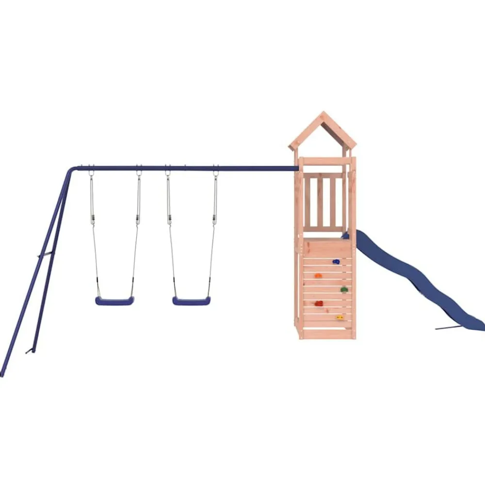 vidaXL Parque infantil de exterior madera maciza Douglas3156935 Sale