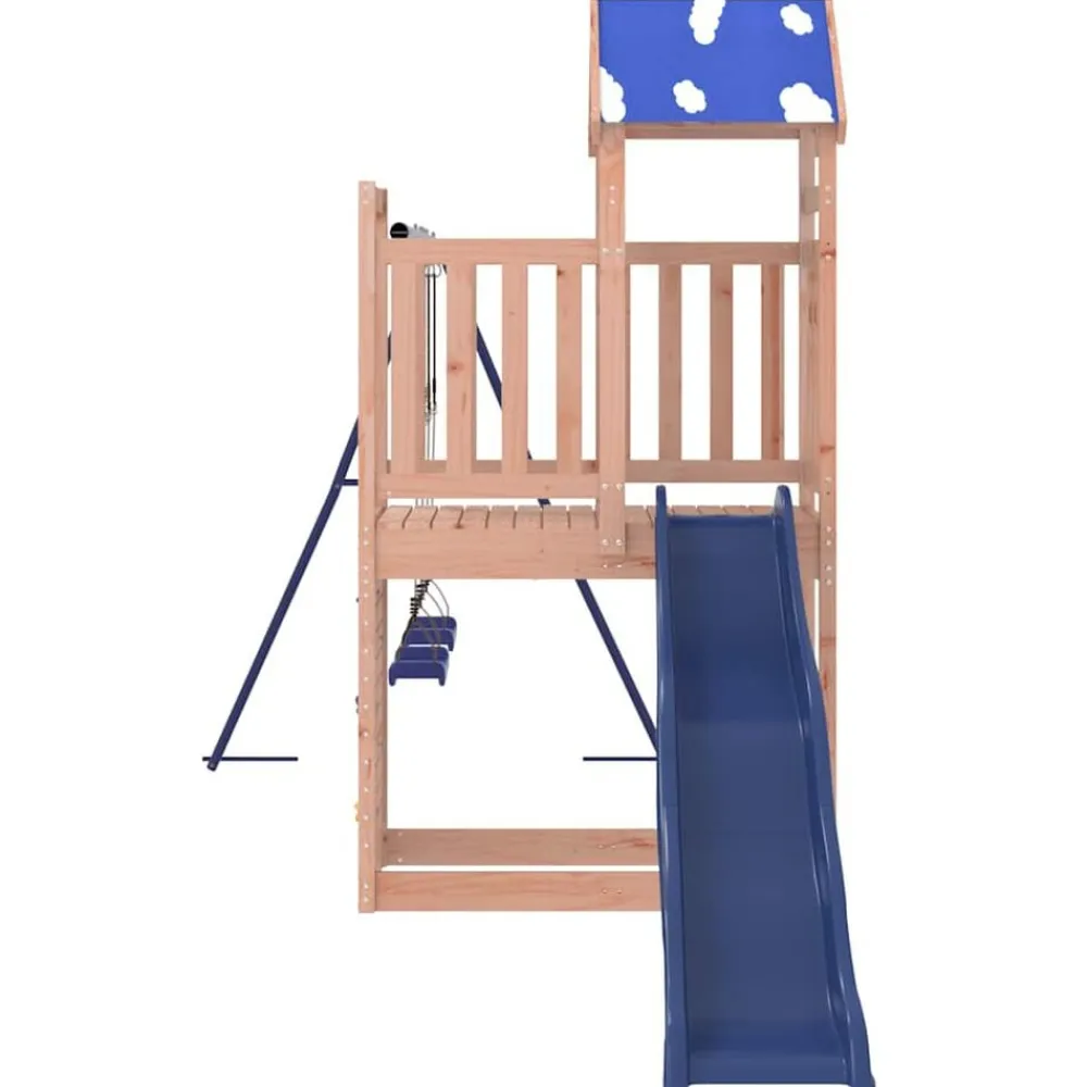 vidaXL Parque infantil de exterior madera maciza Douglas3156935 Sale