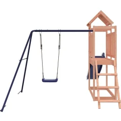 vidaXL Parque infantil de exterior madera maciza Douglas Outlet