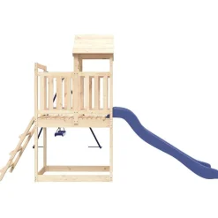 vidaXL Parque infantil de exterior madera maciza de pino