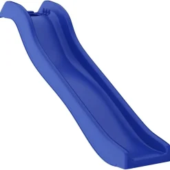 vidaXL Parque infantil de exterior madera maciza de abeto Azul