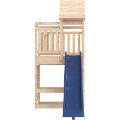 vidaXL Parque infantil de exterior madera maciza de pino New