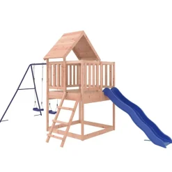 vidaXL Parque infantil de exterior madera maciza Douglas Sale