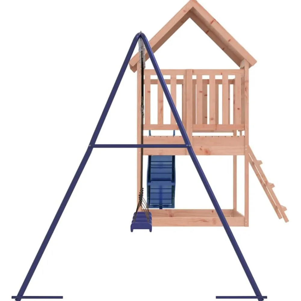 vidaXL Parque infantil de exterior madera maciza Douglas Sale