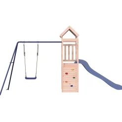 vidaXL Parque infantil de exterior madera maciza Douglas3156935 Clearance