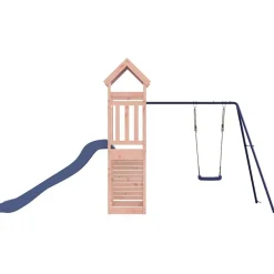 vidaXL Parque infantil de exterior madera maciza Douglas3156935 Clearance