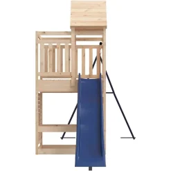 vidaXL Parque infantil de exterior madera maciza de pino Clearance