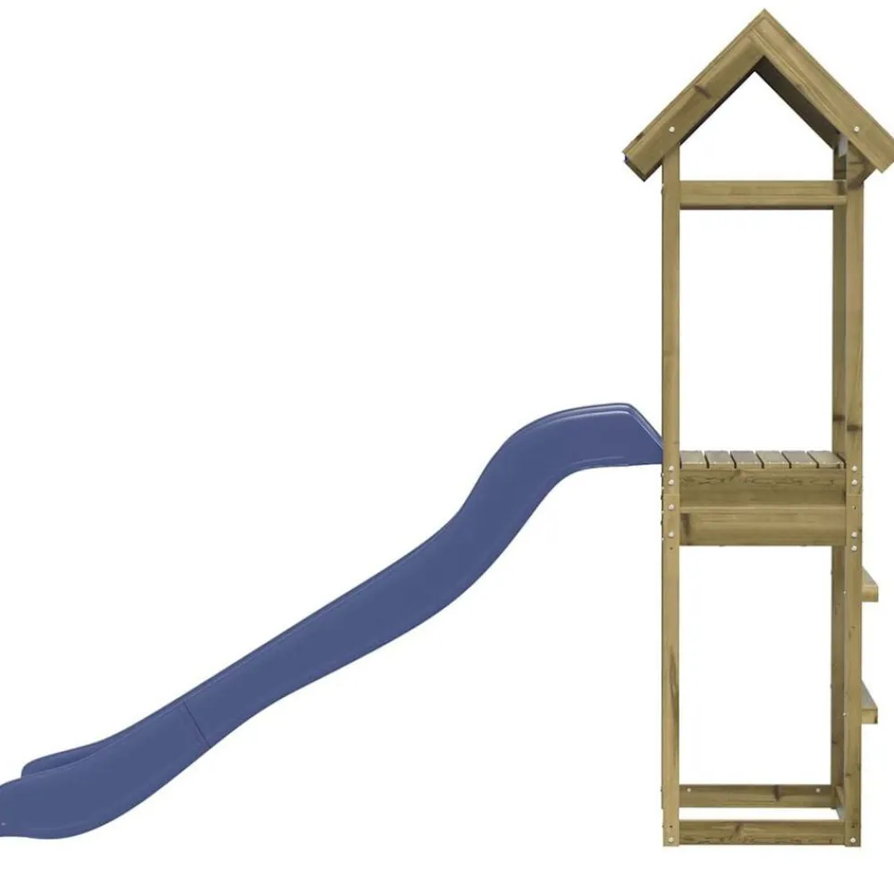 vidaXL Parque infantil de exterior madera de pino impregnada Discount