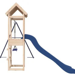 vidaXL Parque infantil de exterior madera maciza de pino Discount