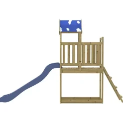 vidaXL Parque infantil de exterior madera de pino impregnada New