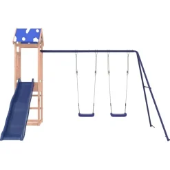 vidaXL Parque infantil de exterior madera maciza Douglas3156935 Online