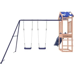 vidaXL Parque infantil de exterior madera maciza Douglas3156935 Online