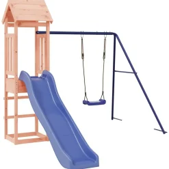 vidaXL Parque infantil de exterior madera maciza Douglas Discount