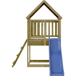 vidaXL Parque infantil de exterior madera de pino impregnada Clearance