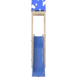 vidaXL Parque infantil de exterior de madera maciza de pino New