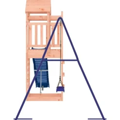 vidaXL Parque infantil de exterior madera maciza Douglas