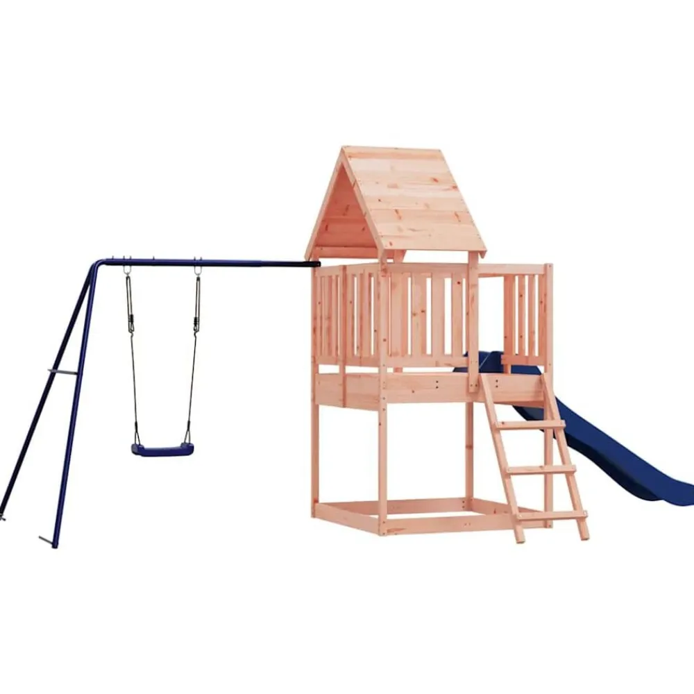 vidaXL Parque infantil de exterior madera maciza Douglas Best