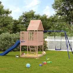 vidaXL Parque infantil de exterior madera maciza Douglas Best