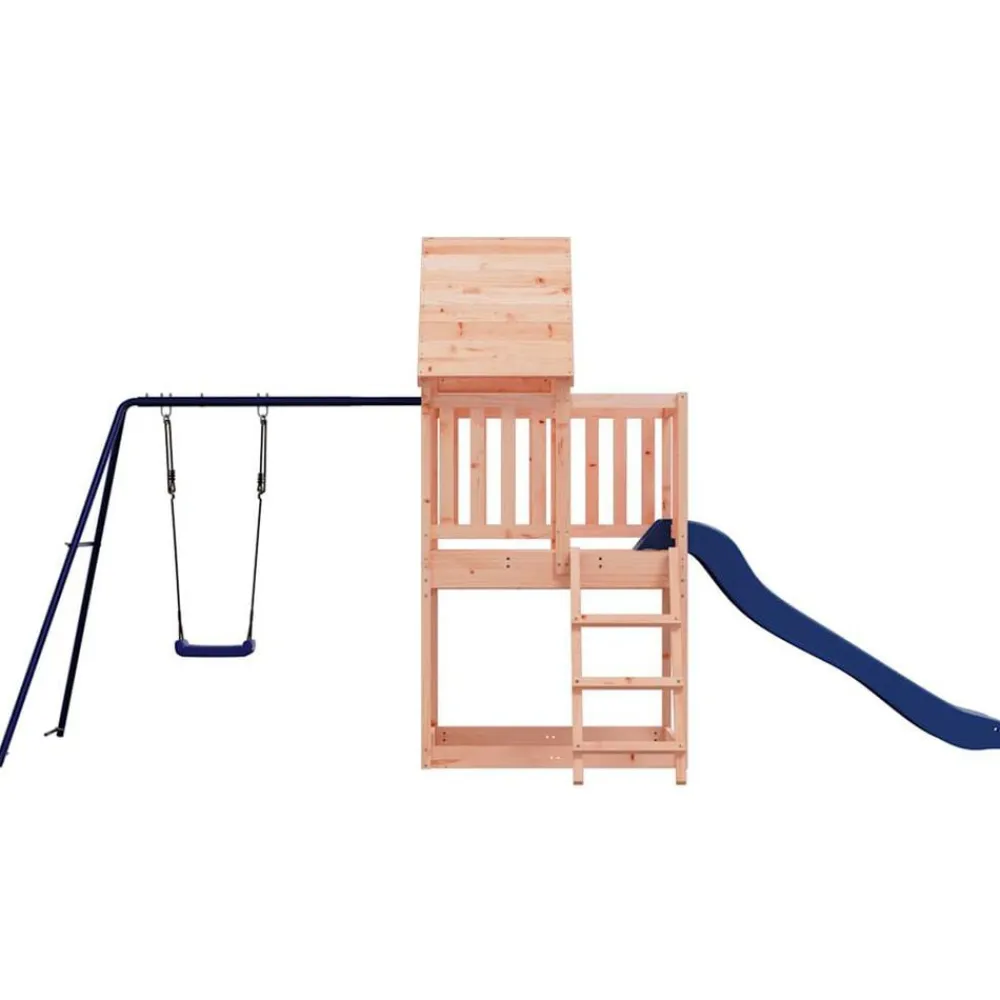 vidaXL Parque infantil de exterior madera maciza Douglas Best