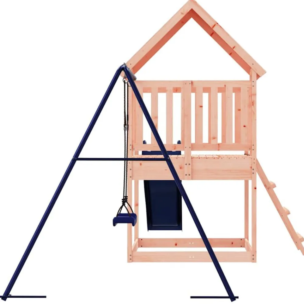 vidaXL Parque infantil de exterior madera maciza Douglas Best