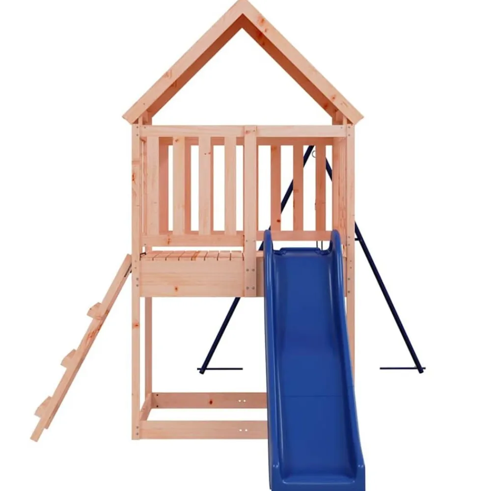 vidaXL Parque infantil de exterior madera maciza Douglas Best