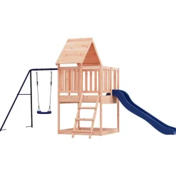 vidaXL Parque infantil de exterior madera maciza Douglas Best