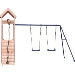 vidaXL Parque infantil de exterior madera maciza Douglas3156935 New