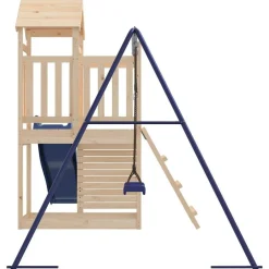 vidaXL Parque infantil de exterior madera maciza de pino Discount