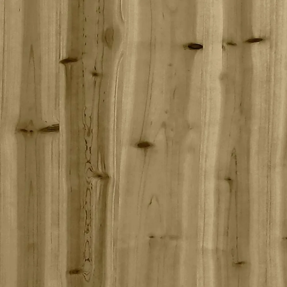 vidaXL Parque infantil de exterior madera de pino impregnada Clearance