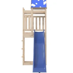 vidaXL Parque infantil de exterior de madera maciza de pino Hot