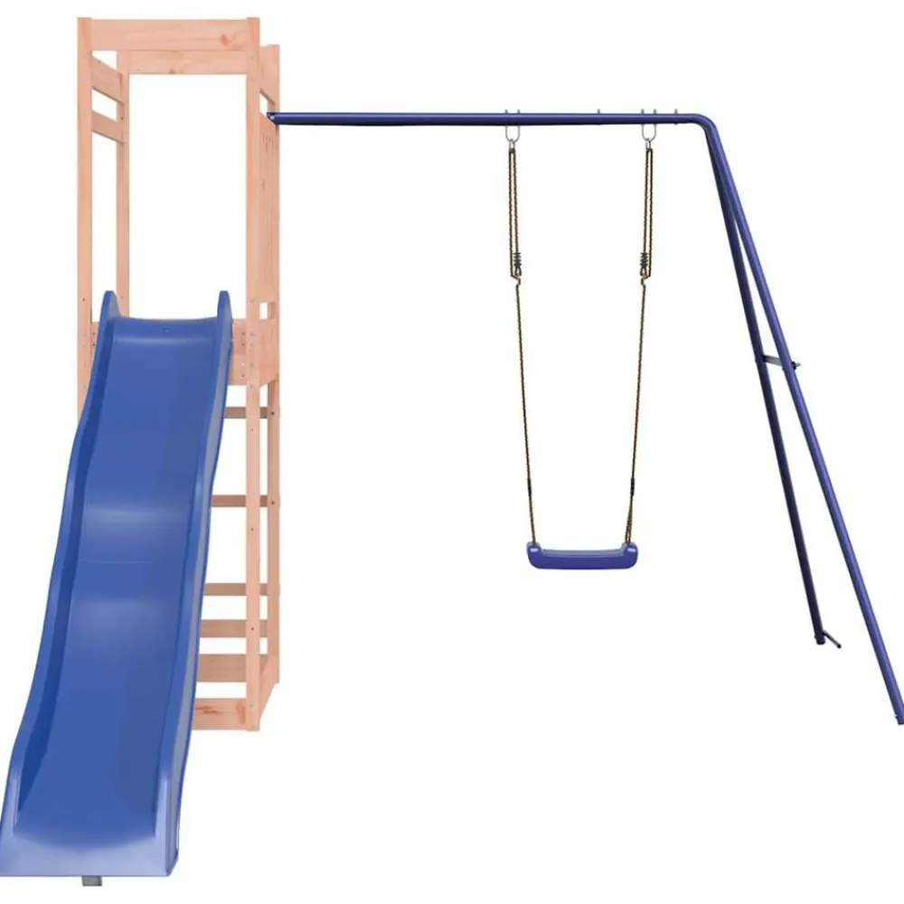 vidaXL Parque infantil de exterior madera maciza Douglas Hot