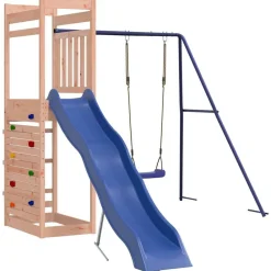 vidaXL Parque infantil de exterior madera maciza Douglas Hot