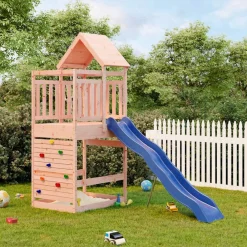 vidaXL Parque infantil de exterior madera maciza Douglas Sale