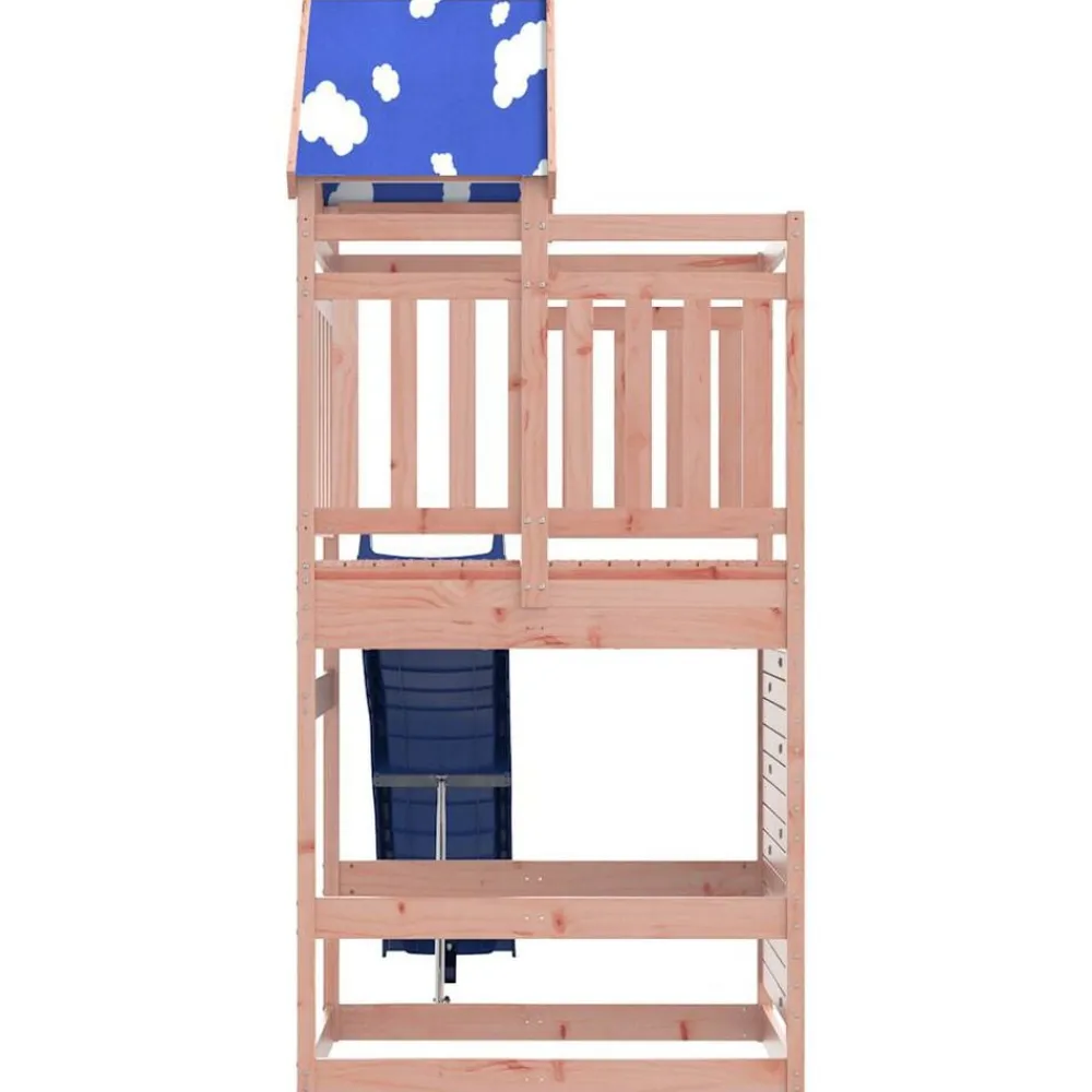 vidaXL Parque infantil de exterior madera maciza Douglas3156935 Clearance