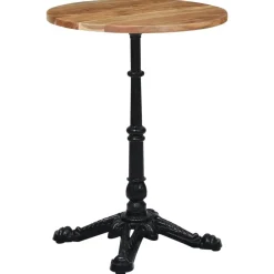vidaXL Pata de mesa de bistró negra 52x52x72 cm de hierro fundido Sale