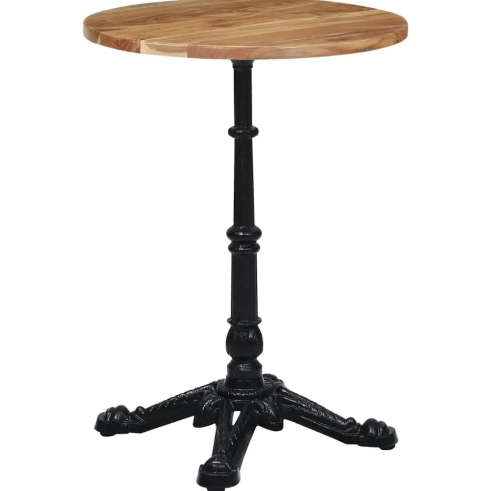vidaXL Pata de mesa de bistró negra 52x52x72 cm de hierro fundido Sale