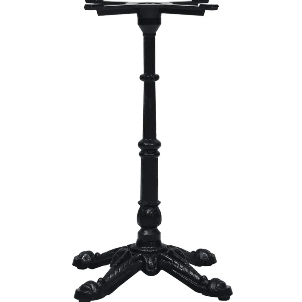 vidaXL Pata de mesa de bistró negra 52x52x72 cm de hierro fundido Sale