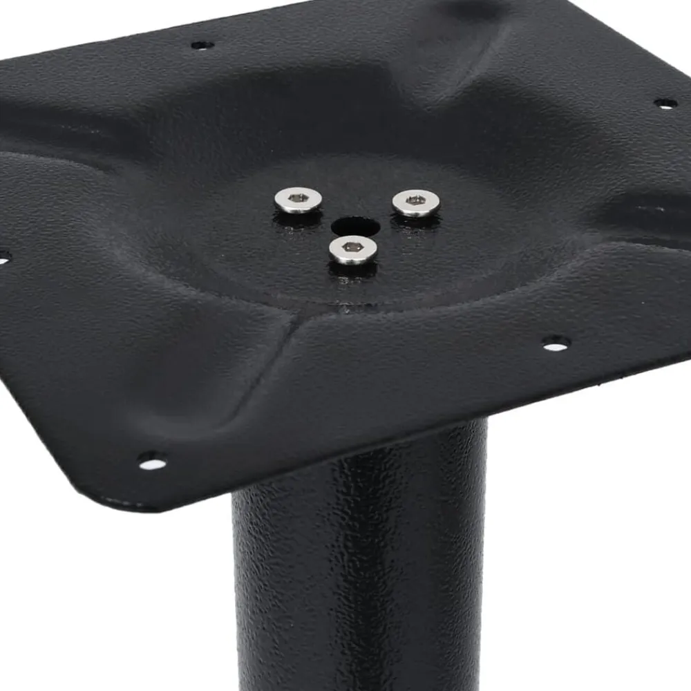 vidaXL Pata de mesa de bistró negra 52x52x72 cm de hierro fundido Sale