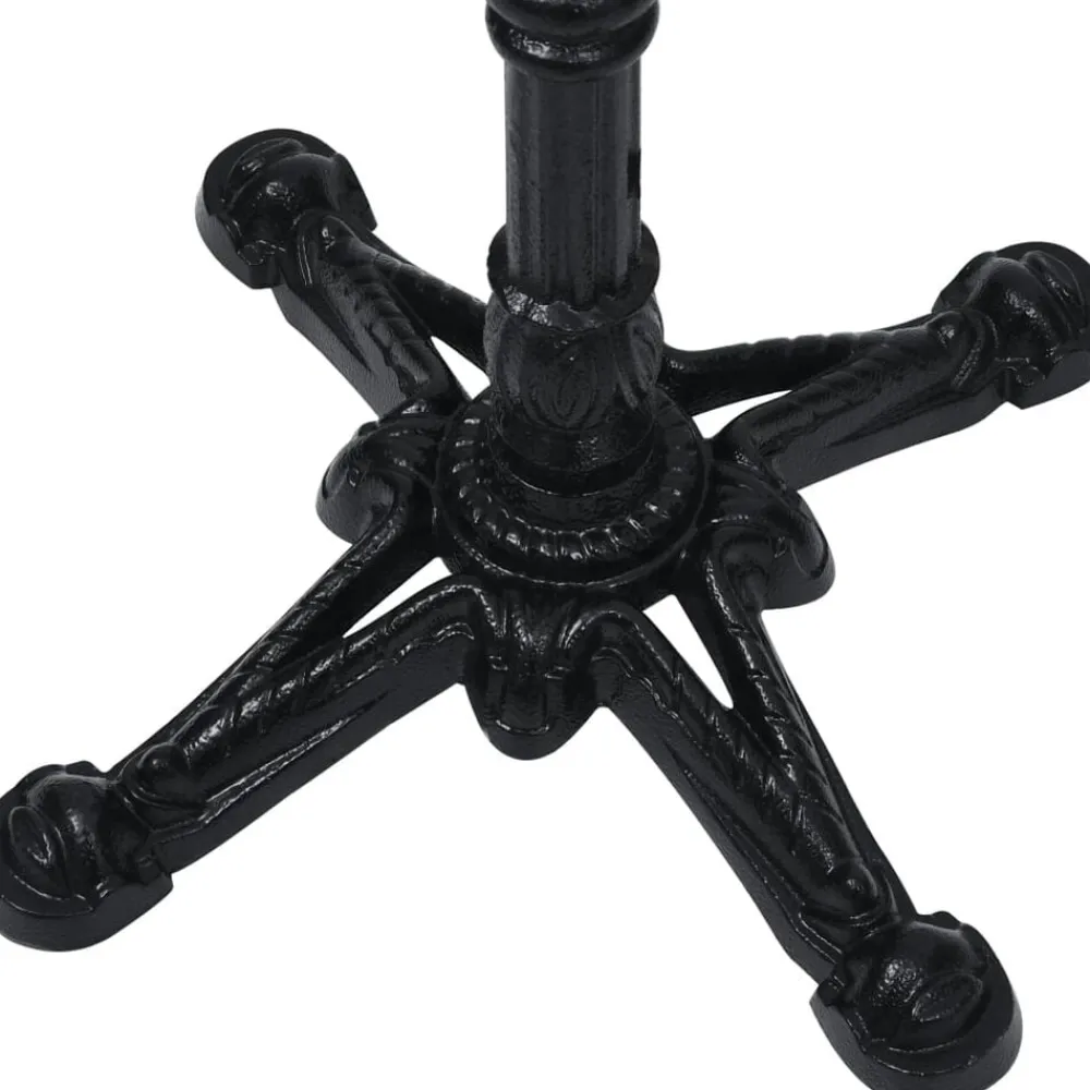 vidaXL Pata de mesa de bistró negra 52x52x72 cm de hierro fundido Sale