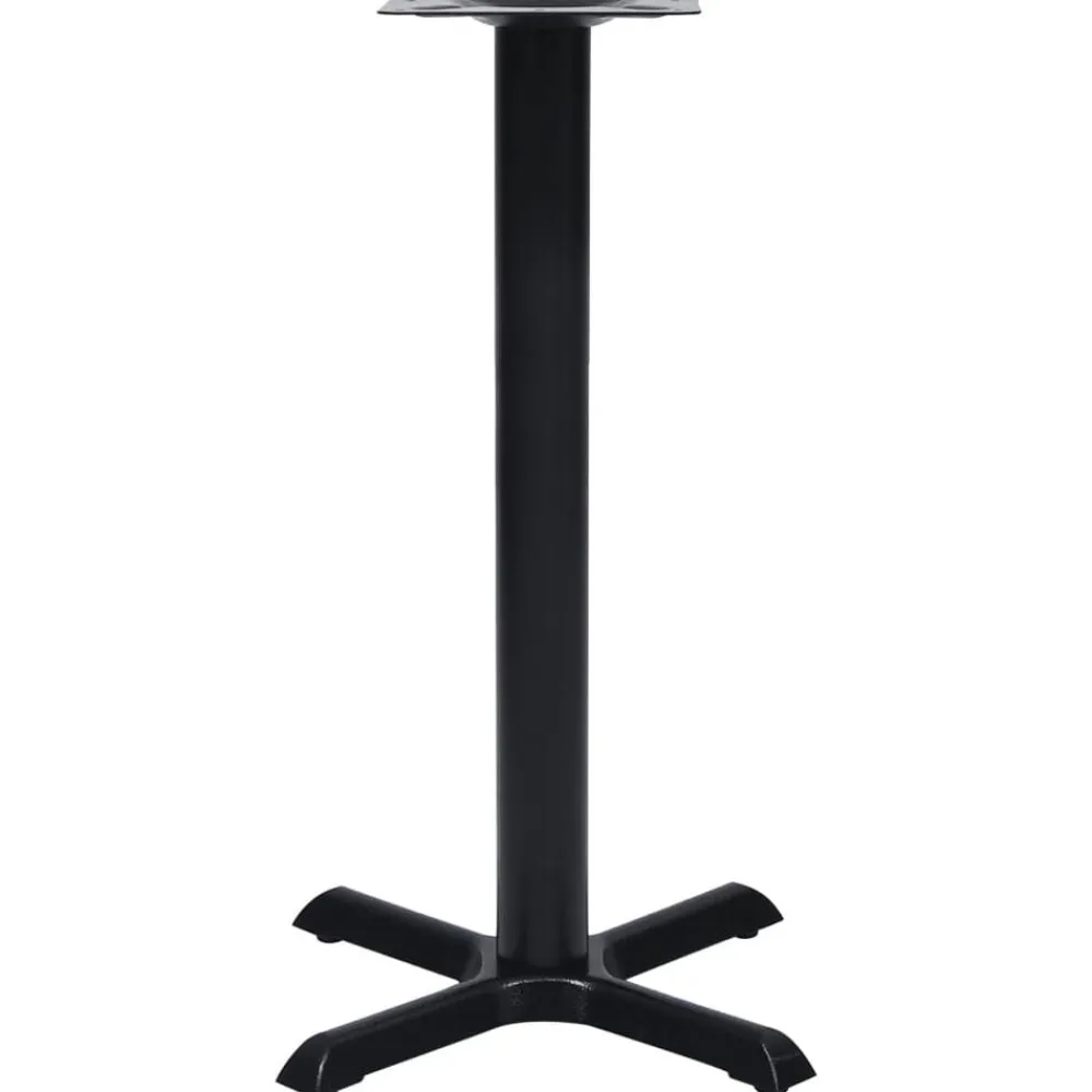 vidaXL Pata de mesa de bistró negra 56x56x72 cm de hierro fundido Outlet