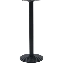 vidaXL Accesorios Para Mesas-Pata de mesa de bistró negra Ø43x107 cm Hierro fundido