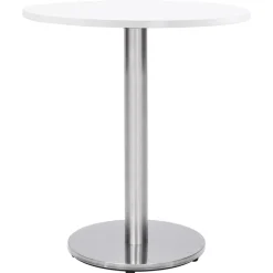 vidaXL Pata de mesa de bistró plateada Ø45x72 cm acero inoxidable Discount