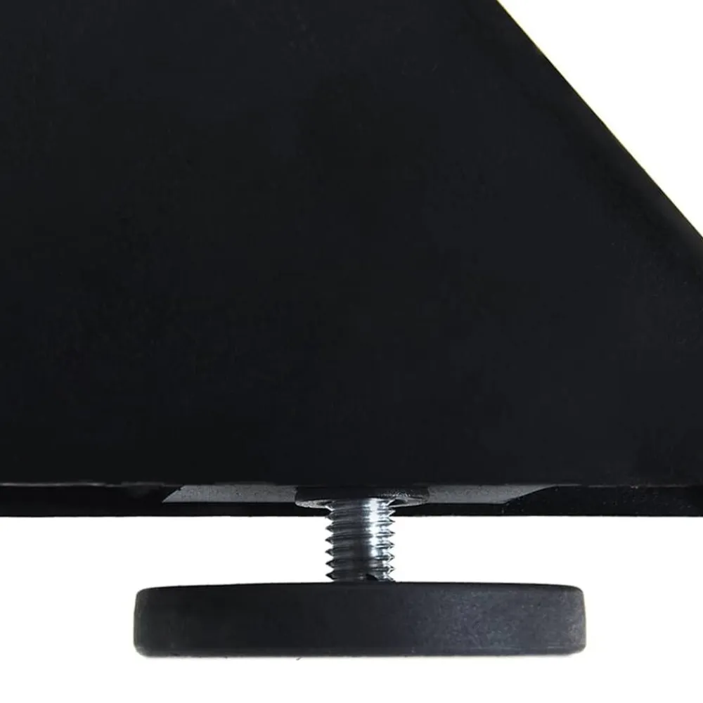 vidaXL Pata de mesa de comedor forma de araña negra 120x68x(72-73) cm acero Negro Clearance