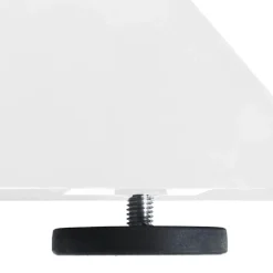 vidaXL Accesorios Para Mesas-Pata para mesa de centro con forma de araña, color , 98 x 58 x (42-43) cm, acero
