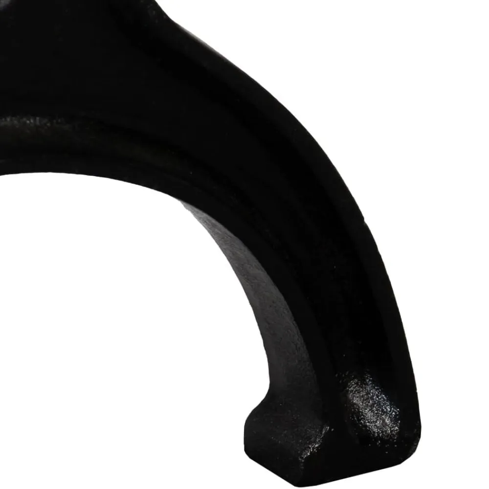 vidaXL Accesorios Para Mesas-Patas de banco estructura en X 2 uds hierro fundido